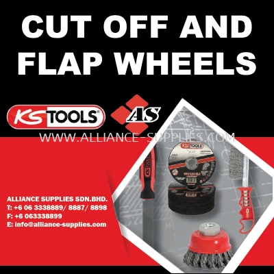 KS TOOLS Cut Off and Flap Wheels