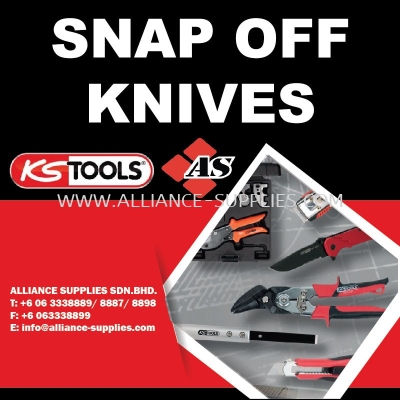  KS TOOLS Snap Off Knives