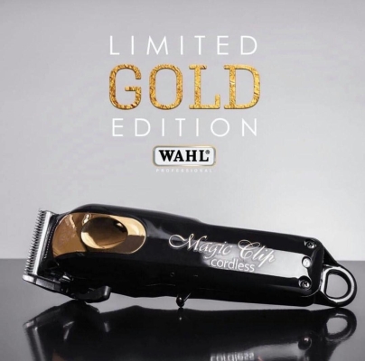 WAHL MAGIC CLIP CORDLESS BLACK GOLD LIMITED EDITION