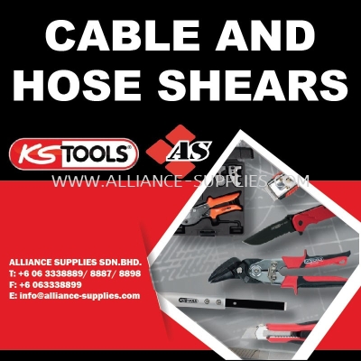 KS TOOLS Cable and Hose Shears