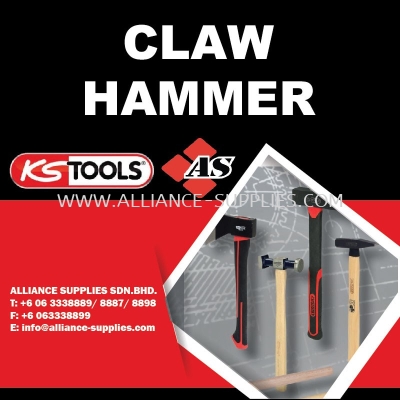 KS TOOLS Claw Hammers