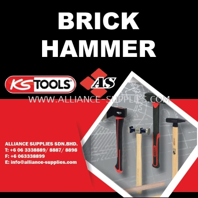 KS TOOLS Brick Hammer