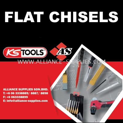 KS TOOLS Flat Chisels