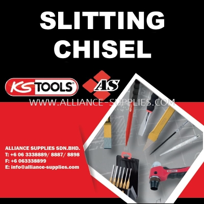 KS TOOLS Slitting Chisel