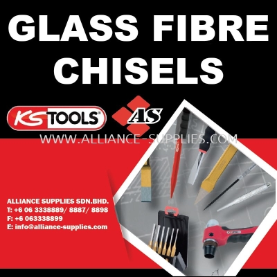 KS TOOLS Glass Fibre Chisels