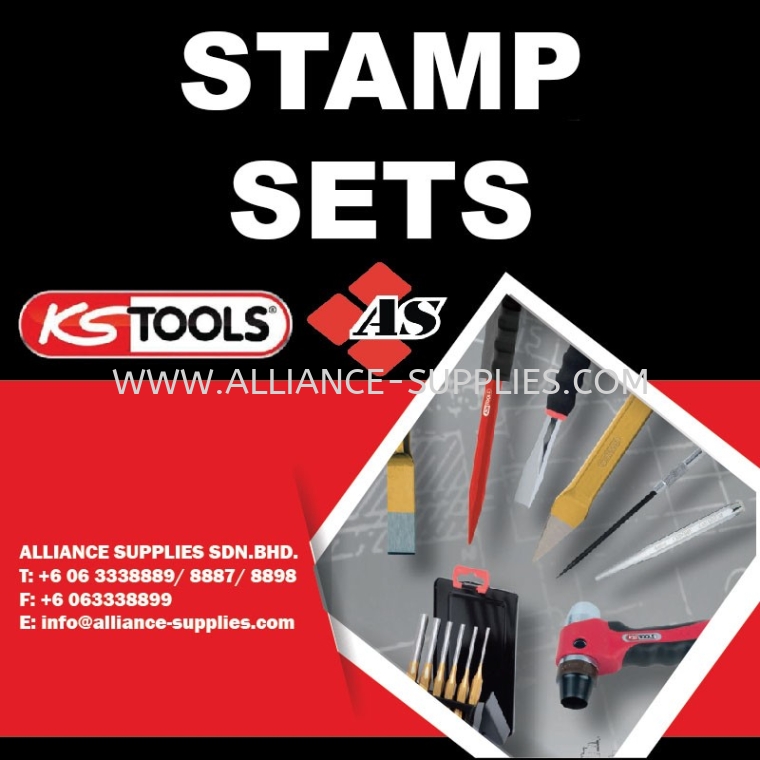 KS TOOLS Stamp Sets KS TOOLS Stamp Sets KS TOOLS Chisels / Punches KS TOOLS