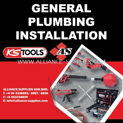 KS TOOLS General Plumbing Installation