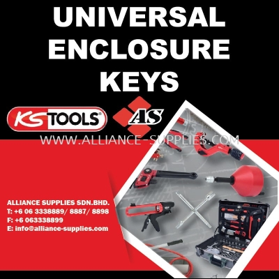 KS TOOLS Universal Enclosure Keys