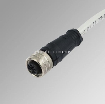 ACCESSORIES-- M12x1 PRE-WIRED 8-PIN FEMALE STRAIGHT CONN., CABLE L=5M