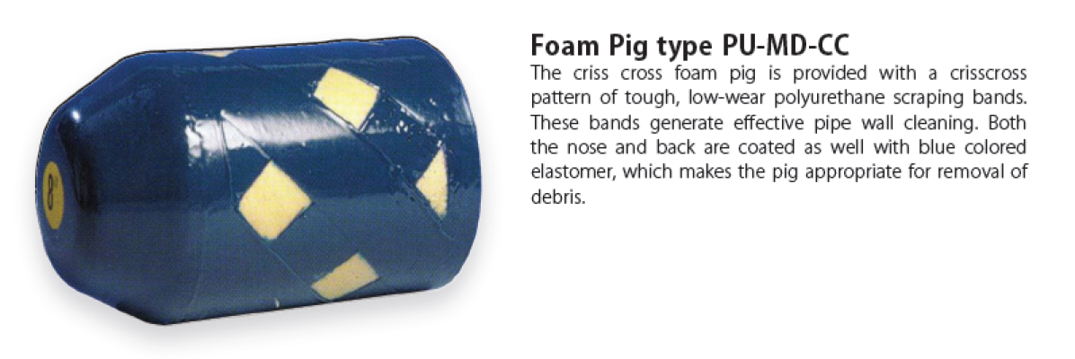 Foam Pig Type PU-MD-CC