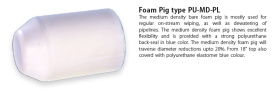 Foam Pig Type PU-MD-PL Pigging Equipment