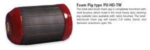 Foam Pig Type PU-HD-TW Pigging Equipment