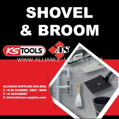 KS TOOLS Shovel & Broom