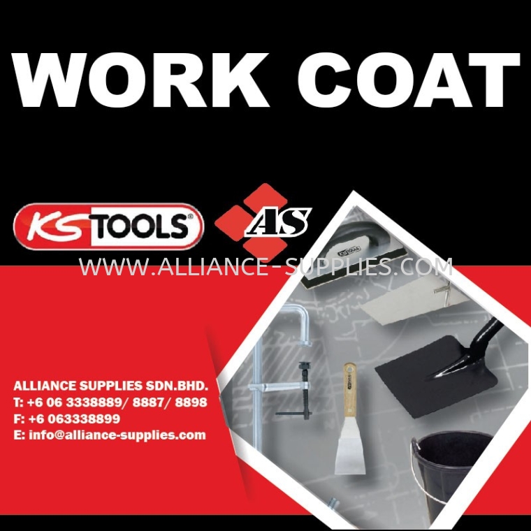 KS TOOLS Work Coat KS TOOLS Work Coat KS TOOLS Industrial Safety / Workwear KS TOOLS