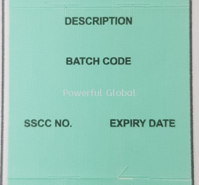 METO Sq Label Batch code