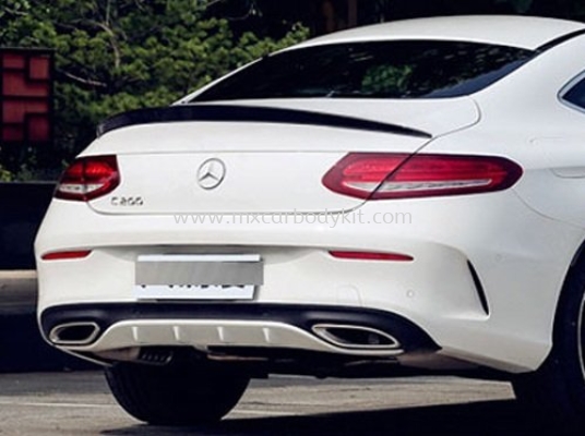 MERCEDES BENZ C-CLASS W205 COUPE TRUNK SPOILER