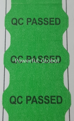 METO Label QC Passed Green