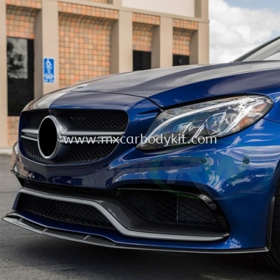 MERCEDES BENZ C-CLASS W205 2015 C63 EDITION 1 FRONT LIP