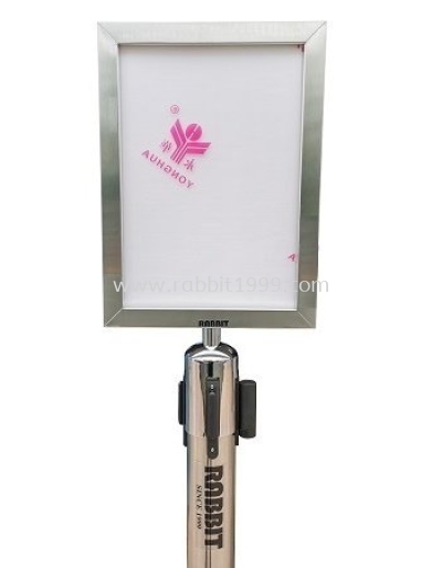 RABBIT STAINLESS STEEL Q UP STAND FRAME - vertical A4 - FRQ-1211/SS