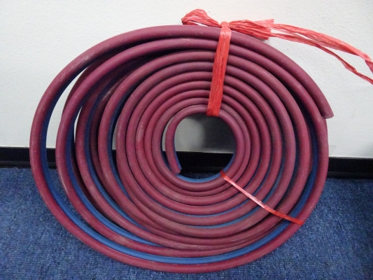 HOSEFLEX 1/4" RUBBER TWIN HOSE W/P : 20BAR (290PSI) (MADE IN MALAYSIA)