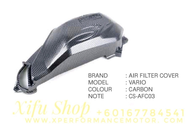 AIR FILTER COVER ACCESSORIES HONDA VARIO 150 CARBON 