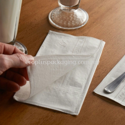 Dinner Napkin 1/8 Fold - 2ply (Pulp) 