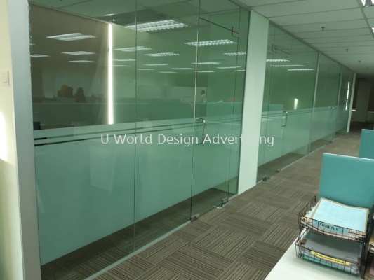 ORIENTAGE GROUP OFFICE FROSTED STICKER AT BANDAR BUKIT TINGGI ,KLANG ,SELANGOR