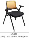 NT-999 STUDY CHAIR WITHOUT WRITING PAD Foldable Chairs Training Chairs 