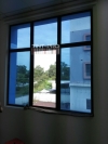 Silver Blue Tinted Office I-Parc 3, Bukit Jelutong Commercial Film Tinted Bangunan