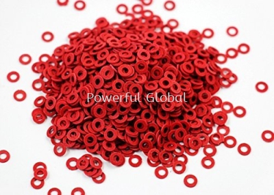 Washers Silicone Red Rubber