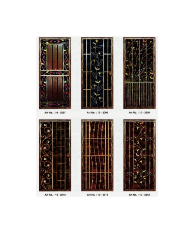 Wrought Iron Main Door Standard Design Refer Sample2020 