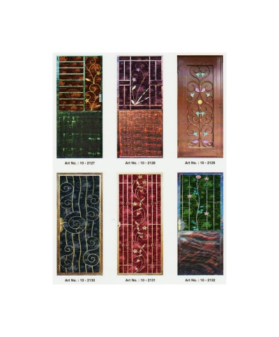 Wrought Iron Main Door Standard Design Refer Sample2020 