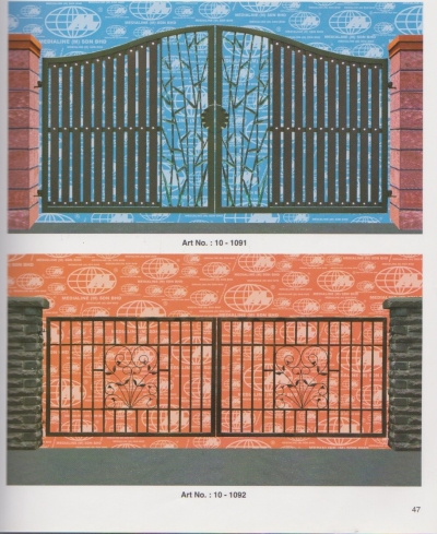 Wrought Iron Main Gate Standard Design Refer Sample2020