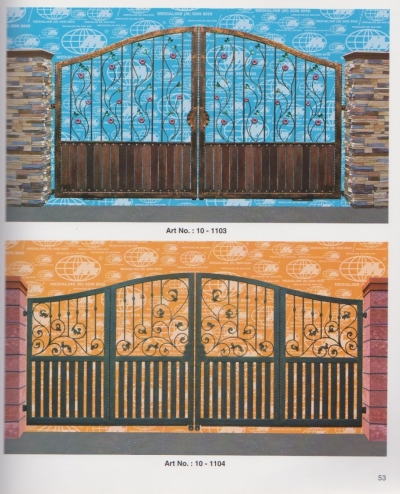 Wrought Iron Main Gate Standard Design Refer Sample2020