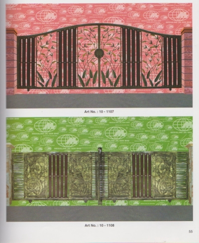 Wrought Iron Main Gate Standard Design Refer Sample2020