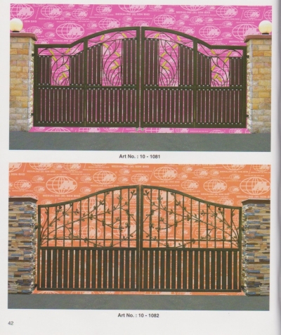 Wrought Iron Main Gate Standard Design Refer Sample2020