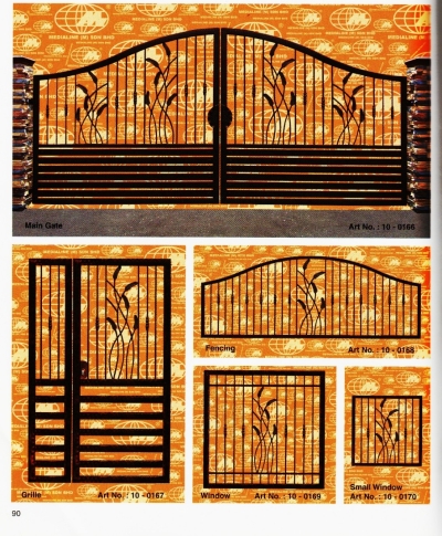 Wrought Iron Main Gate Standard Design Refer Sample2020