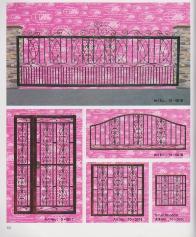 Wrought Iron Main Gate Standard Design Refer Sample2020