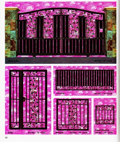 Wrought Iron Main Gate Standard Design Refer Sample2020