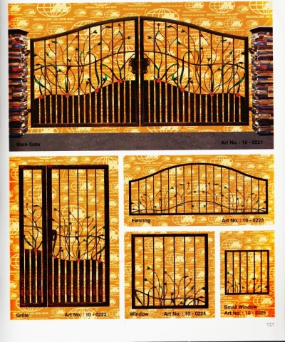 Wrought Iron Main Gate Standard Design Refer Sample2020