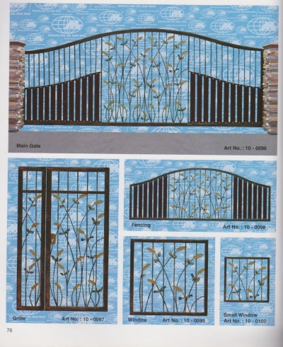 Wrought Iron Main Gate Standard Design Refer Sample2020