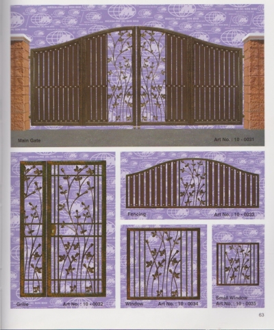 Wrought Iron Main Gate Standard Design Refer Sample2020