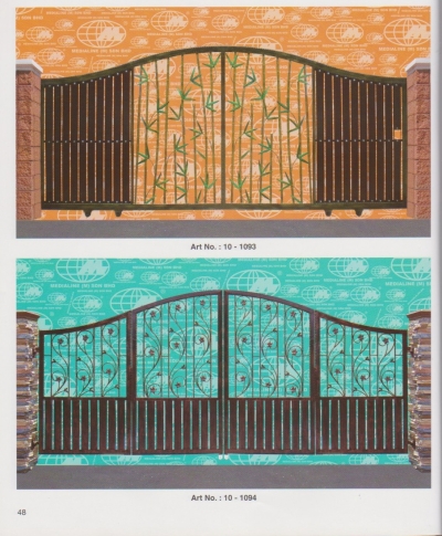 Wrought Iron Main Gate Standard Design Refer Sample2020