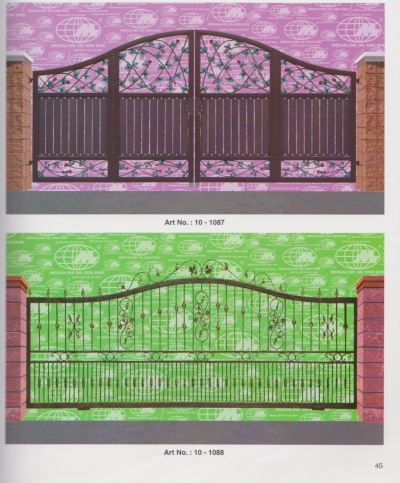 Wrought Iron Main Gate Standard Design Refer Sample2020