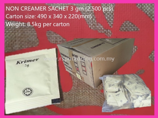 SACHET PACK NON DAILY CREAM 3g (2500 PCS)x1