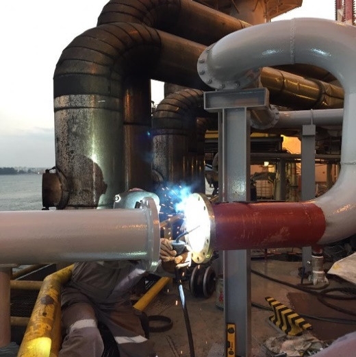 Preload Pump Piping System Fabrication and Installation SHIP & OIL RIGS REPAIR