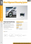 Wheel Alignment Measuring System Automotive Test Equipment KYOWA