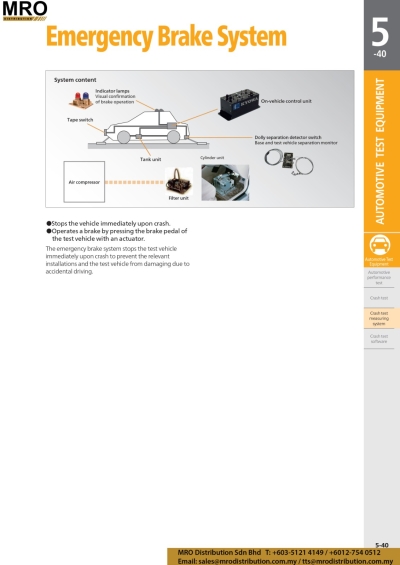 Emergency Brake System