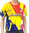 SUB MALAYSIA JUNIOR T-SHIRT YELLOW Microfibre Sublimation Jersey