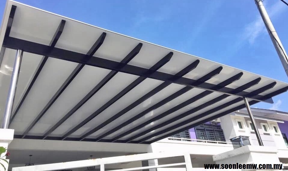 Aluminium Composite Panel Roof Awning Johor Johor Bahru Aluminium Composite Panel Roofing Malaysia Reference Renovation Design Homebagus Home And Deco Online Expo